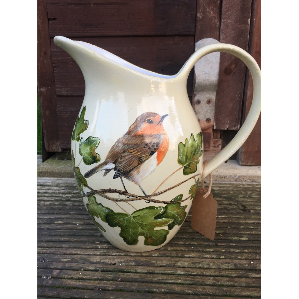 birds-robin-vintage-jug-10