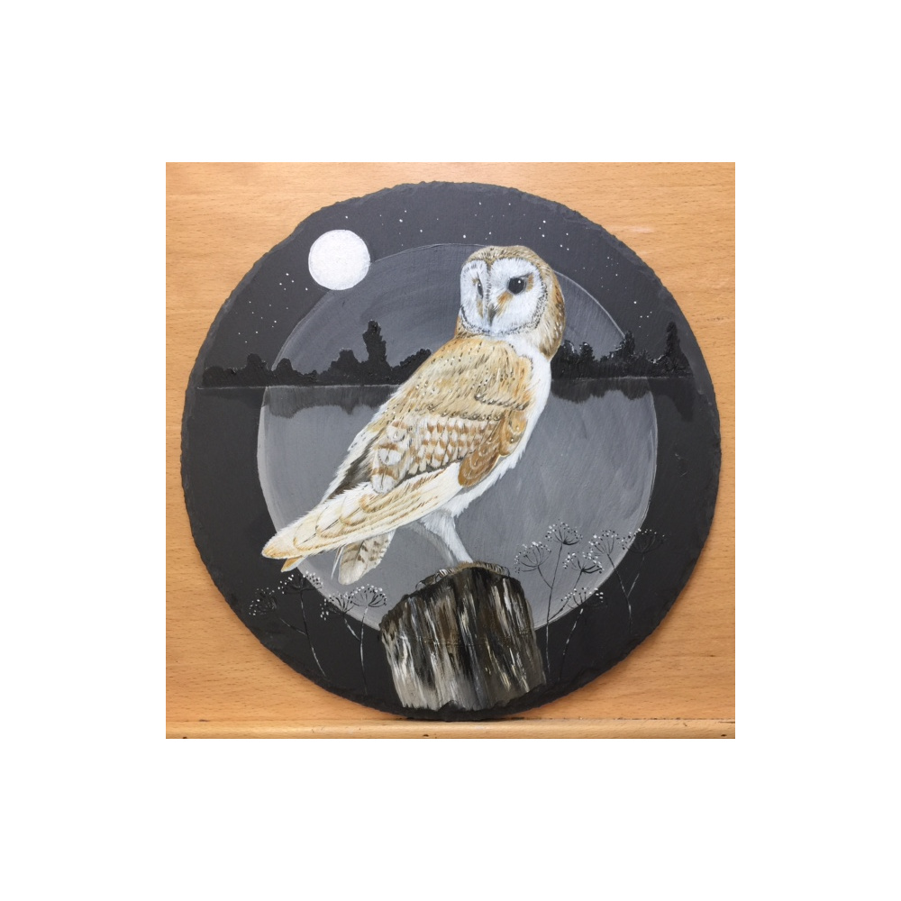 birds-slates-gifts-barn-owl-12-inch
