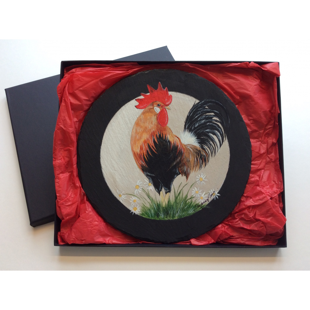birds-slates-gifts-chicken-cluck-10-inch-a-suzanne-perry-art